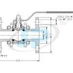 Three Piece Design Flanged End Floating Ball Valves – JPVALVES